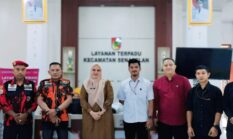 KOTI Mahatidana Kota Pekanbaru Jalin Silaturahmi dan Audiensi dengan Camat Senapelan