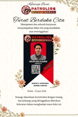 PATROLI86 BERDUKA CITA: Jurnalis Veliph Kho Claudio Berpulang