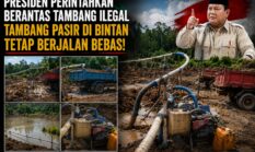 Presiden Perintahkan Berantas Tambang Ilegal, Aktivitas Tambang Pasir di Bintan Masih Jadi Sorotan