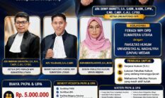 PKPA UPA SUMPAH ADVOKAT FERADI WPI DPD SUMATERA UTARA BEKERJASAMA DENGAN UNIVA