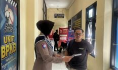 Polantas Menyapa Berikan Pendampingan Pengurusan BPKB Hilang, Satlantas Karanganyar Pastikan Pelayanan Mudah dan Transparan