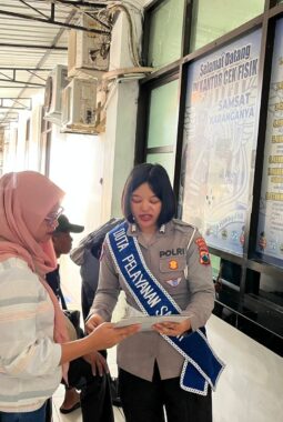 Satlantas Polres Karanganyar Tingkatkan Edukasi Mekanisme Pembayaran Pajak Kendaraan yang Tertunggak di Samsat Karanganyar