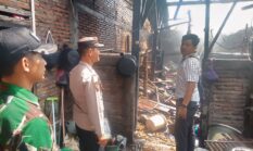Polres Wonogiri Bergerak Cepat Tangani Kebakaran Rumah di Ngadirojo, Kerugian Ditaksir Capai Rp100 Juta