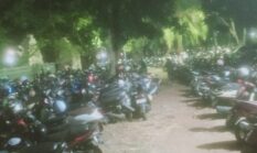 DIDUGA Praktek Parkir Liar di acara serang fair 2026 di stadion maulana yusuf serang, pendapatan asli daerah ( PAD)jadi korban dinas perhubungan diam .