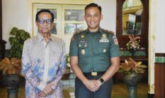 Danrem 072/Pamungkas Silaturahmi dengan Gubernur DIY, Bahas Persiapan Merah Putih Malioboro