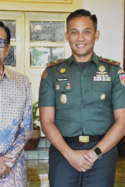 Danrem 072/Pamungkas Silaturahmi dengan Gubernur DIY, Bahas Persiapan Merah Putih Malioboro