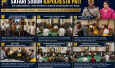 Safari Subuh di Hari Kemerdekaan, Kapolresta Pati Tunjukkan Polri Dekat Rakyat