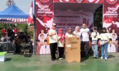 Ratusan Warga RW 21 Sendangmulyo Antusias Ikuti Jalan Sehat HUT Kemerdekaan RI