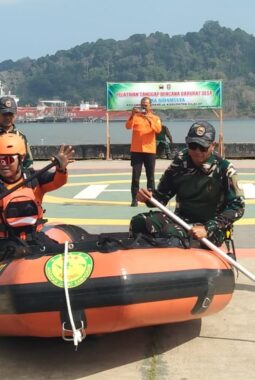 Kodim 0703/Cilacap Gelar Pelatihan Tanggap Bencana Darurat Desa bagi Perangkat Desa Sidamulya
