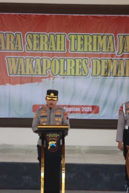 Wakapolres Demak Berganti, Kapolres Tekankan Profesionalisme dan Integritas
