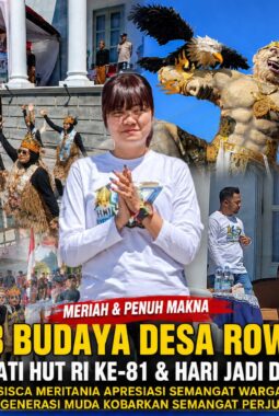 Hadiri Kirab Budaya Rowosari, Sisca Meritania Ajak Generasi Muda Kobarkan Semangat Perjuangan
