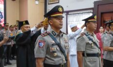 Kapolres Jombang Pimpin Upacara Sertijab Dua Kapolsek dan Kasihumas