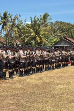 Jalan Juang Divhubinter Polri 2026 Digelar di Bantul, 150 Peserta Jalani Long March hingga Pembaretan