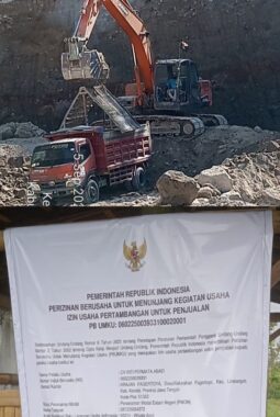 Izin Agro, Ekskavator dan Tumpukan Pasir Jadi Sorotan: GNP Tipikor Jateng Layangkan Surat ke Sejumlah Instansi