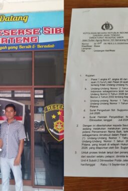 Sugiyono Penuhi Klarifikasi Ditressiber Polda Jateng, Bawa Dua Saksi Terkait Dugaan Pencemaran Nama Baik via Facebook