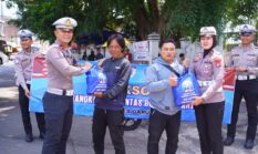 Semarak HUT Lalu Lintas Bhayangkara ke-71, Satlantas Polres Garut Hadir Berbagi dan Mengabdi untuk Masyarakat