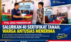 PTSL Pidodokulon 2026, 40 Sertifikat Diserahkan kepada Warga