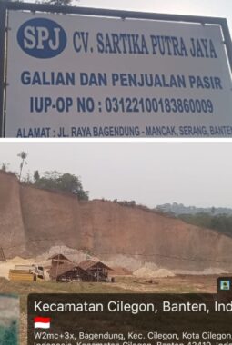 Diduga Hanya Kantongi NIB, Tambang Pasir CV. Sartika Putra Jaya di Mancak Disorot Warga
