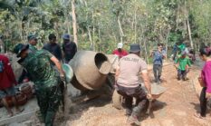 Bakti TNI AD untuk Rakyat di Dua Kabupaten, Jalan Rampung dan Berbagai Sasaran Terus Digarap